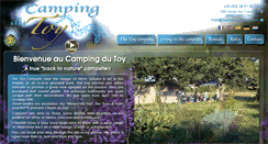 Desktop Screenshot of camping-du-toy.com